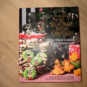 Disney Tim Burton's The Nightmare Before Christmas Official Cookbook & Entertain